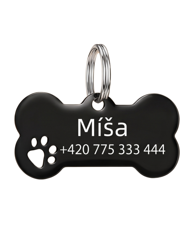 Vlastní personalizovaná psí značka