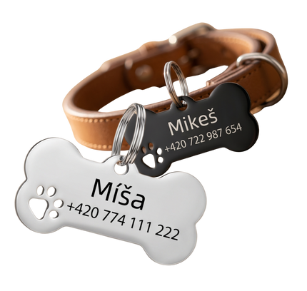 Vlastní personalizovaná psí značka